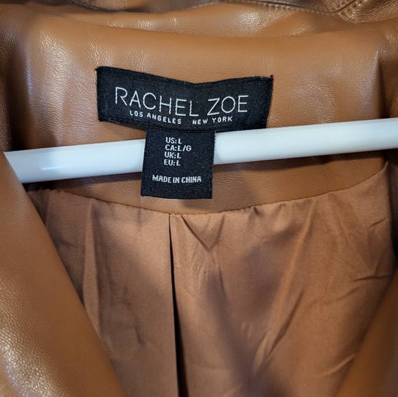 Rachel zoe pleather jacket - Picture 2 of 8